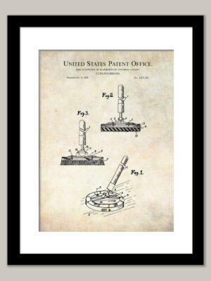 Curling Broom Design | 1984 Patent