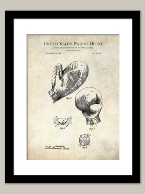 Boxing Glove Design | 1894 Pugilism Patent