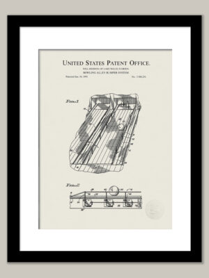 Bowling Bumper System | 1995 Patent