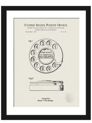 Rotary Dial | Classic Telephone Patent
